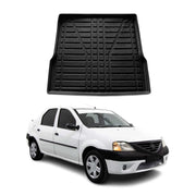 Kofferraumwanne Laderaumwanne für Dacia Logan 2005-2008 Stufenheck Gummi TPE