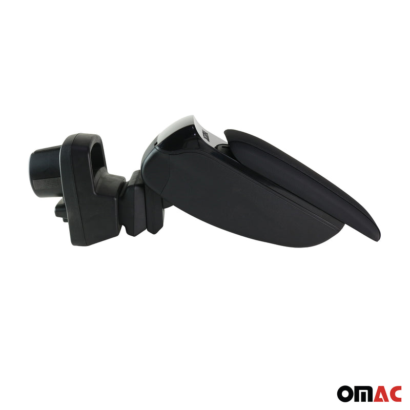 Armlehne Mittelarmlehne für Opel Corsa F 2019-2025 PU-Leder ABS Schwarz