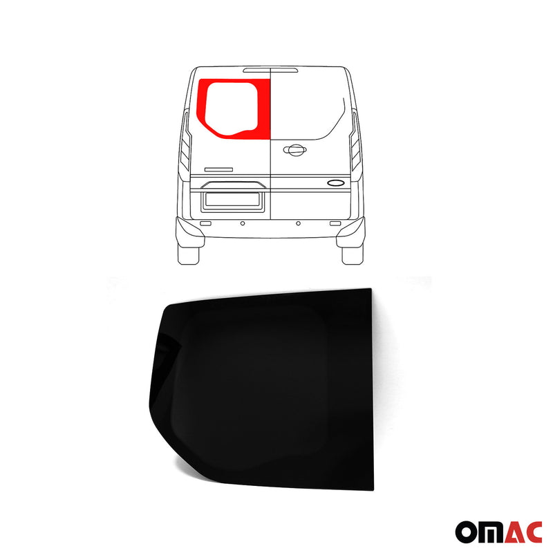 Heckflügeltür Autoglas für Ford Transit Custom 2014-2024 Links Rechts L1 L2 SET