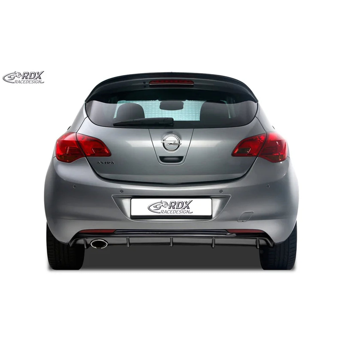 RDX Heckschürzenansatz Diffuser für Opel Astra J 5-türer 2009-15