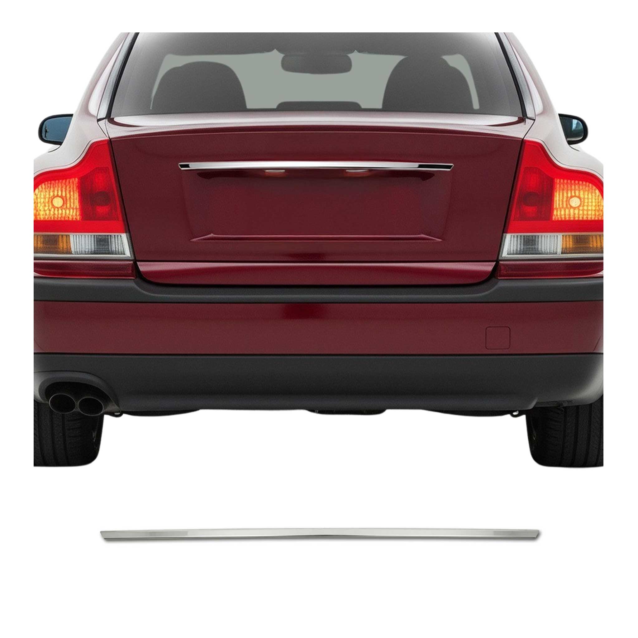 Heckklappe Kofferraumöffner Griff für Volvo S60 II 2011-2018 Edelstahl Chrom