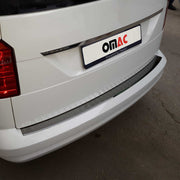 Ladekantenschutz Stoßstange für VW Caddy III 2015-2020 FL Edelstahl Dunkel Chrom