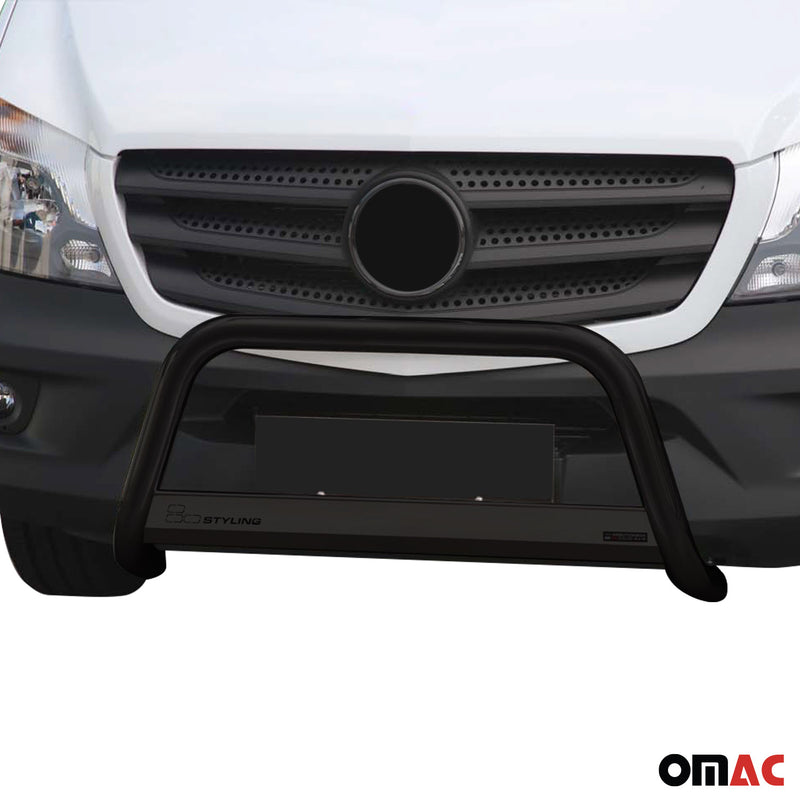 Frontbügel Frontschutzbügel für Mercedes Sprinter 2013-2018 ø63mm Stahl Schwarz