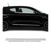 Seitentürleiste Türschutzleiste für Alfa Romeo Mito 2008-2018 Chrom Edelstahl 4x