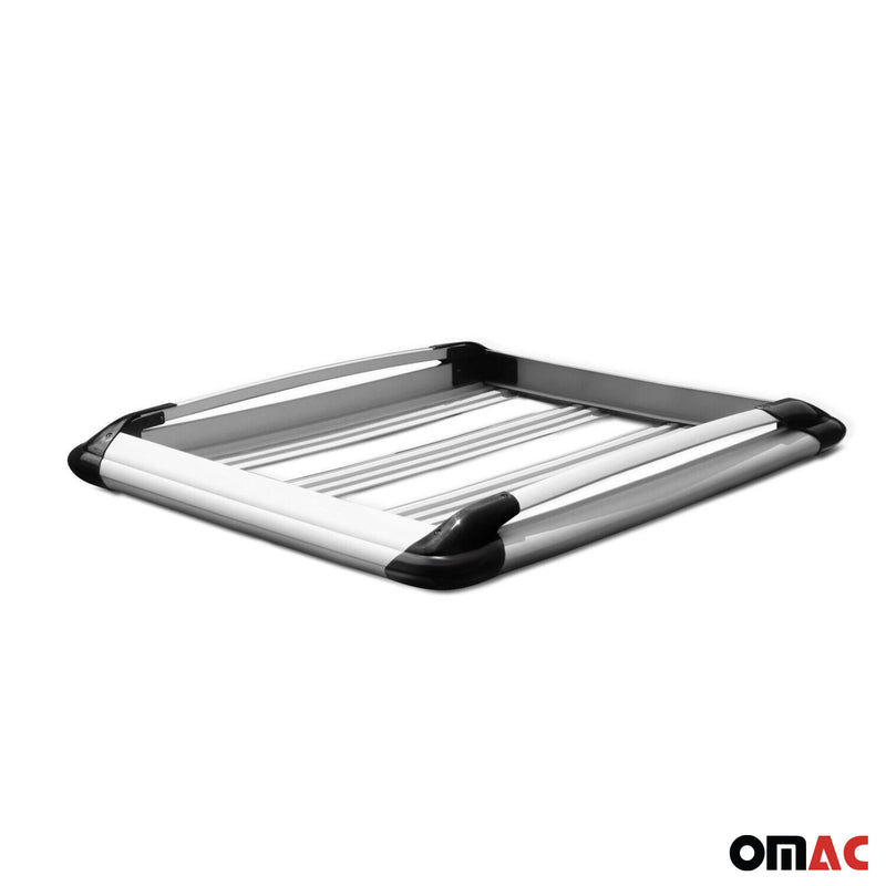 Dachträger + Dachkorb Satz für Skoda Octavia 1998-2004 Aluminium Silber 3tlg