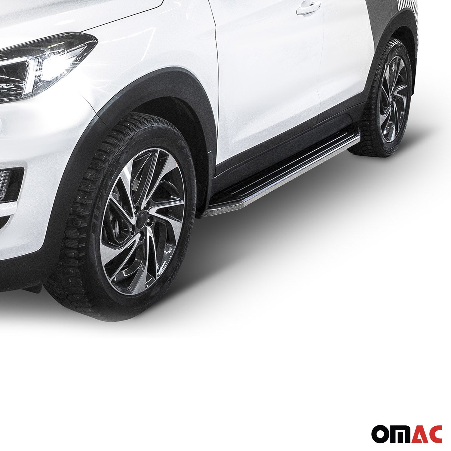 Trittbretter Seitenschweller für Chevrolet Captiva 2011-2016 FL Aluminium 2tlg