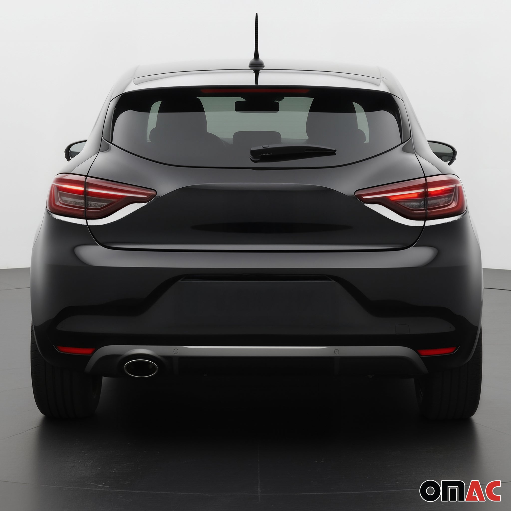 Rücklicht Leisten Heckleuchte für Renault Clio 2019-2025 Edelstahl Chrom 4tlg