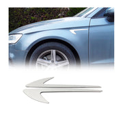 Seitendekor Autodecor für Opel Corsa D 2006-2014 Edelstahl Chromdecor 2tlg
