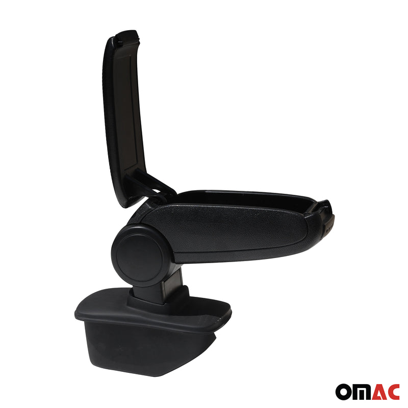 Mittelarmlehne Armlehne Mittelkonsole für Peugeot 308 2007-2014 PU-Leder Schwarz