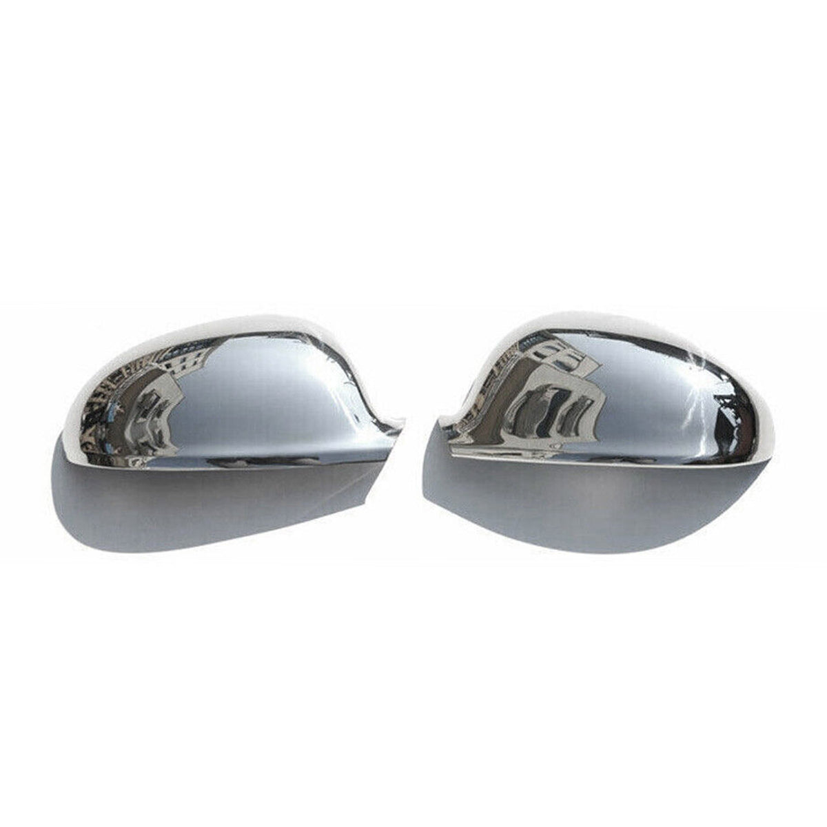 Spiegelkappen Spiegelabdeckung für VW Eos 2006-2010 Edelstahl Chrom 2tlg