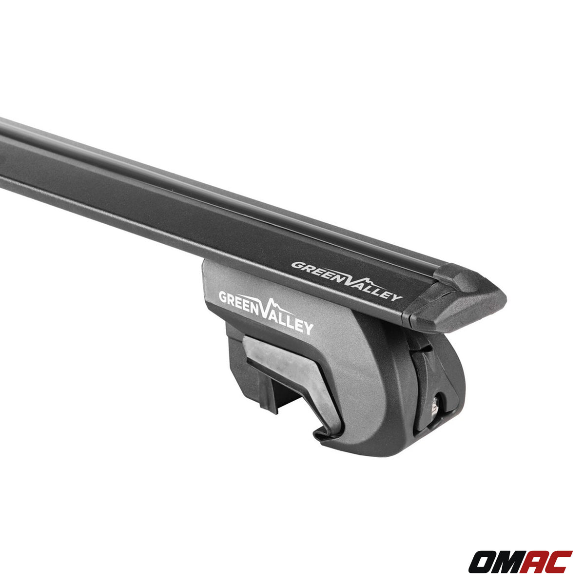 Green Valley Trek Dachträger für Ssangyong Rexton II 2007-2013 Aluminium Schwarz