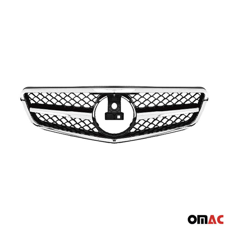 2011-2014 Mercedes C Klasse W204 Kühlergrill Grill Frontgrill Silber