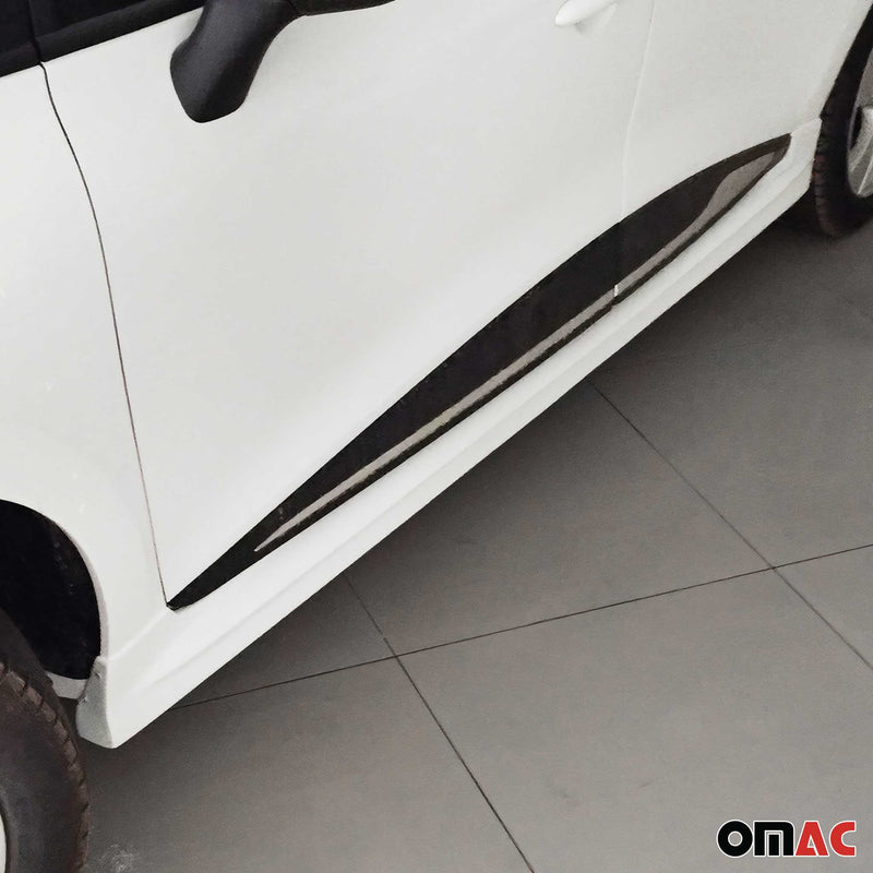 Bodykit Seitenschutz Frontspoiler Stoßstange für Renault Clio 2012-2019 ABS 3tlg