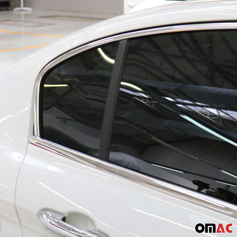 Fensterleisten Zierleisten für Fiat Tipo 2016-2025 Edelstahl Chrom 8tlg