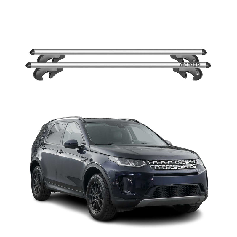Menabo Dachträger für Land Rover Discovery Sport 2015-2019 90kg Alu Silber 2x