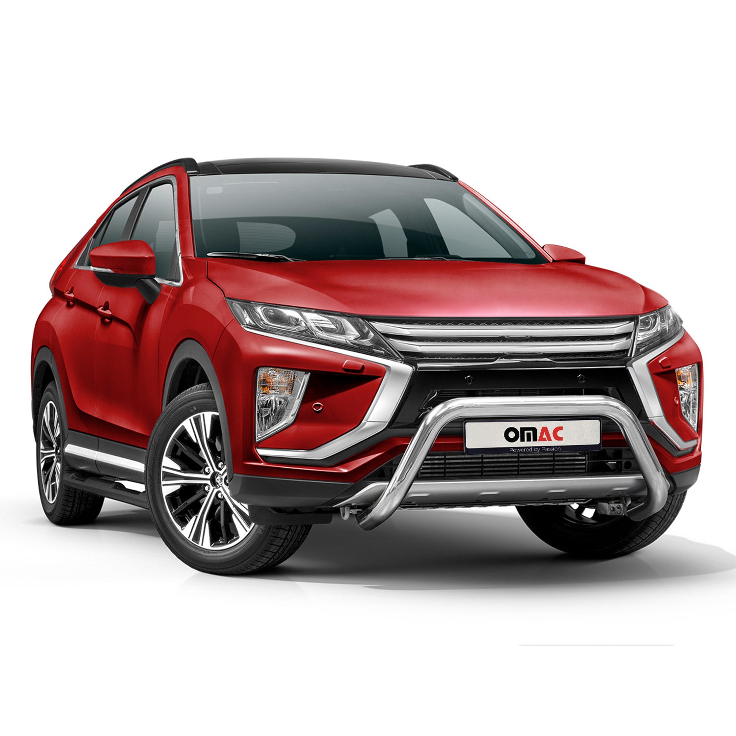Frontbügel Frontschutzbügel für Mitsubishi Eclipse Cross 2018-2019 ABE Silber