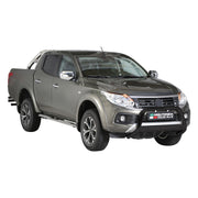 Frontbügel Frontschutzbügel für Fiat Fullback 2016-2019 ø63mm Stahl Schwarz