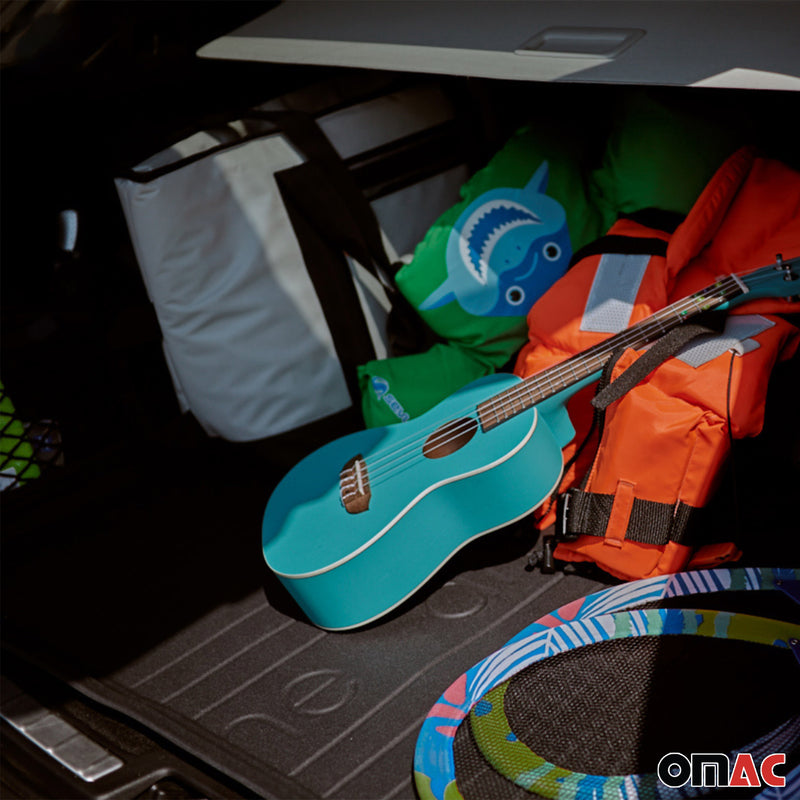 Kofferraummatte Laderaumwanne für Audi A4 B9 Avant 2015-2025 TPE Schwarz 1 tlg