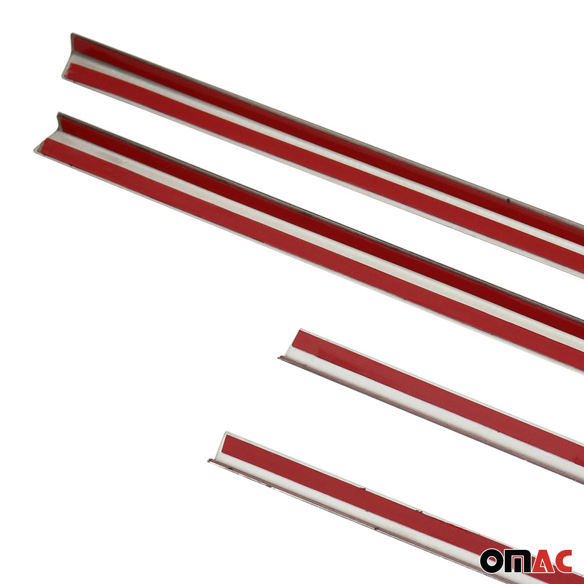 Fensterleisten Zierleisten für BMW 3er E46 1998-2007 Edelstahl Chrom 4tlg