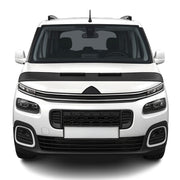 Haubenbra Steinschlagschutz Bonnet Bra für Opel Combo 2019-2026 Schwarz Halb