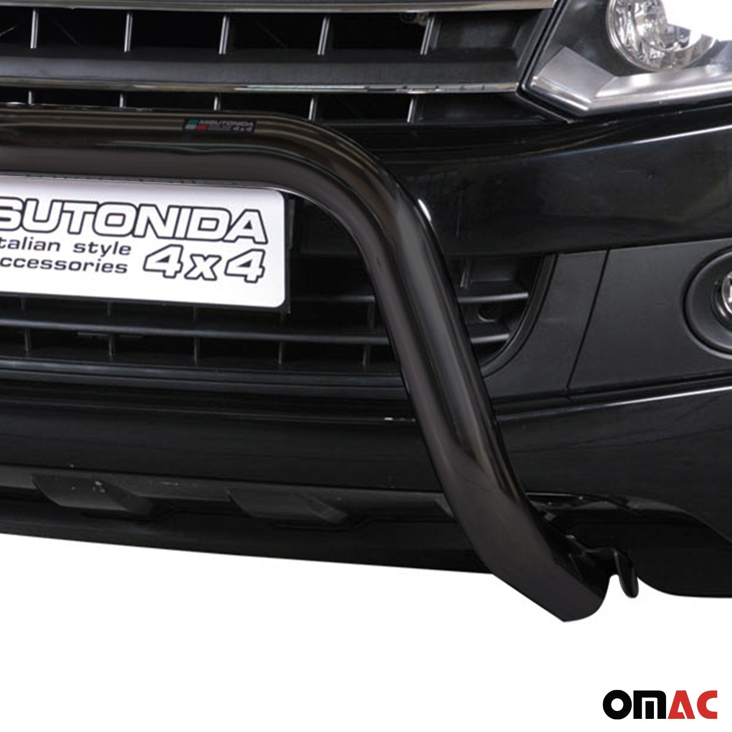 Frontbügel Frontschutzbügel für VW Amarok V6 2016-2020 ø76mm Stahl Schwarz