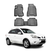 OMAC Gummimatten Fußmatten für Renault Koleos 2008-2016 TPE Automatte Schwarz 4x