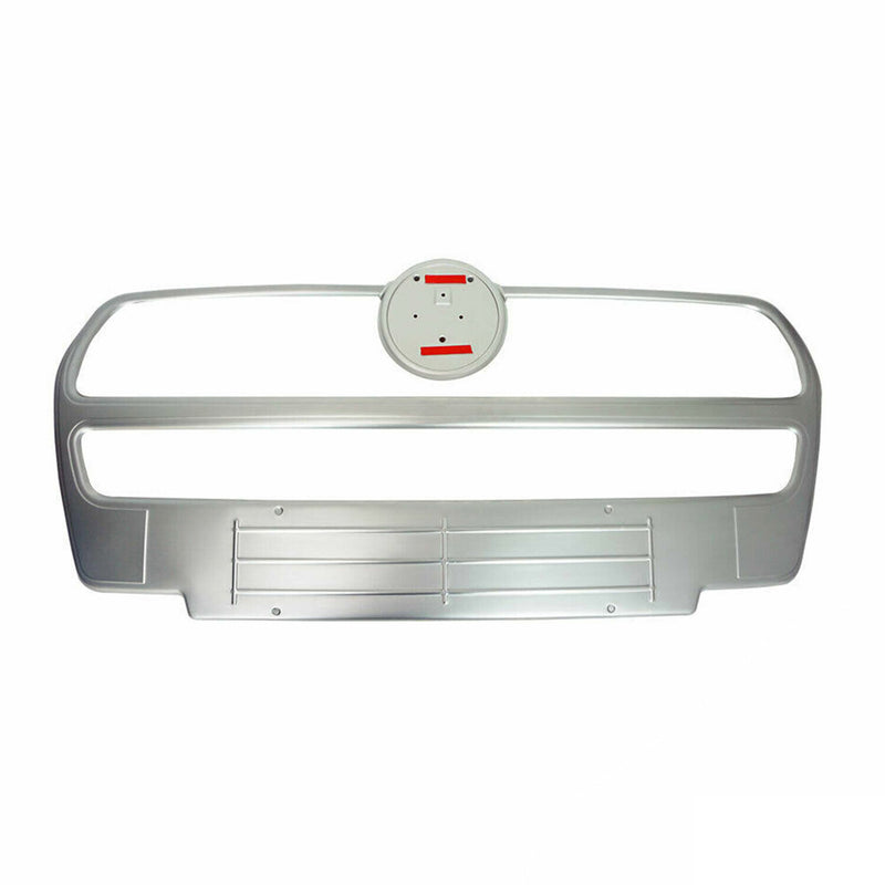 Kühlergrill Leisten Grillleisten für Fiat Doblo 2010-2014 Edelstahl Silber 2x