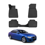 OMAC Gummimatten Fußmatten für BMW 4er F32 Coupe F36 Gran Coupe 2013-2021 TPE 4x
