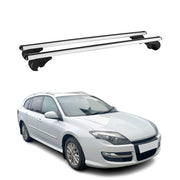 Dachträger Grundtäger für Renault Laguna Grandtour 2007-2015 75kg Alu Silber 2x