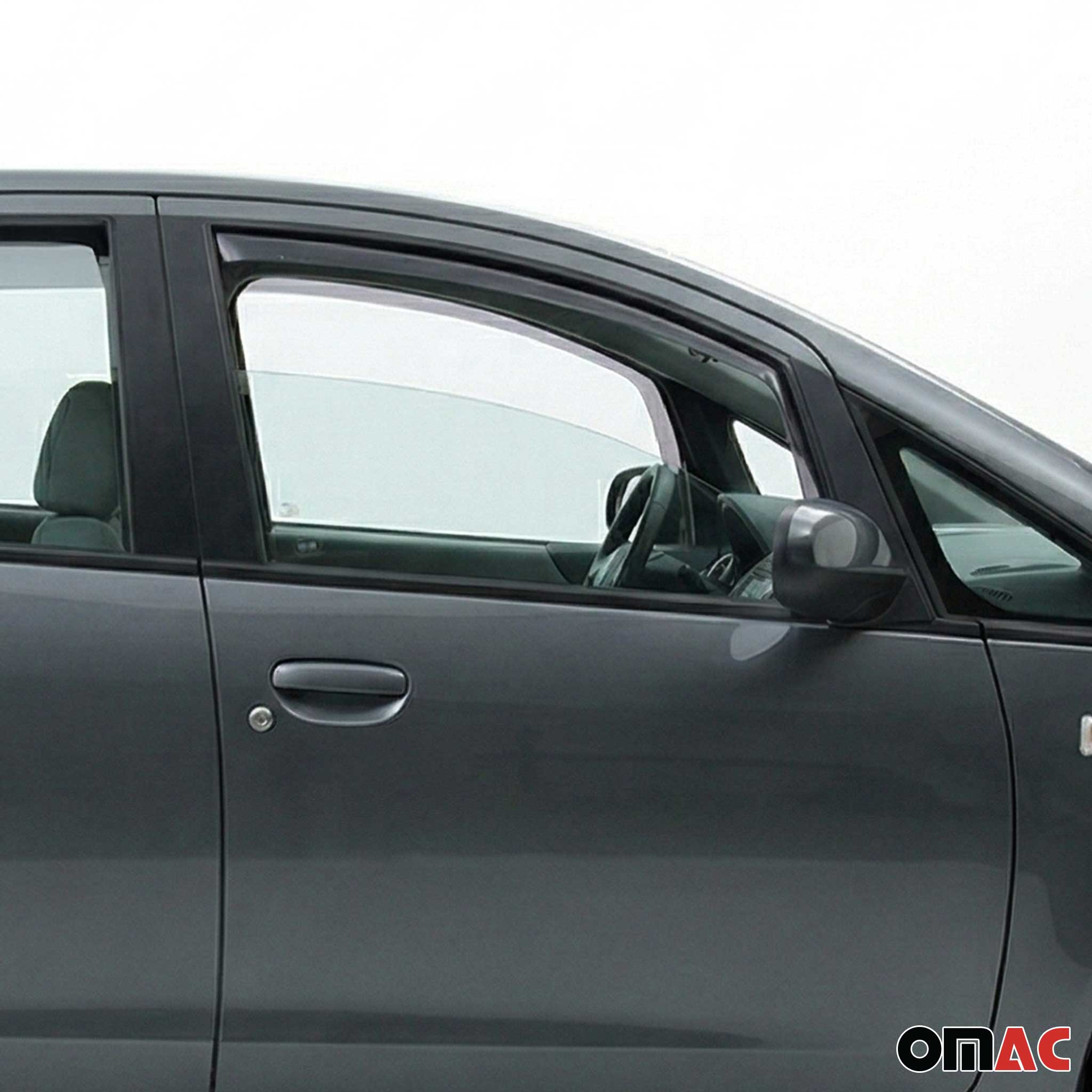 Windabweiser Regenabweiser für Nissan Qashqai J10 2006-2014 5tür Dunkel Acryl 2x