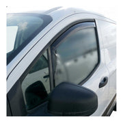 Windabweiser Regenabweiser für Ford Transit Courier 2014-2023 Dunkel Acryl 2tlg