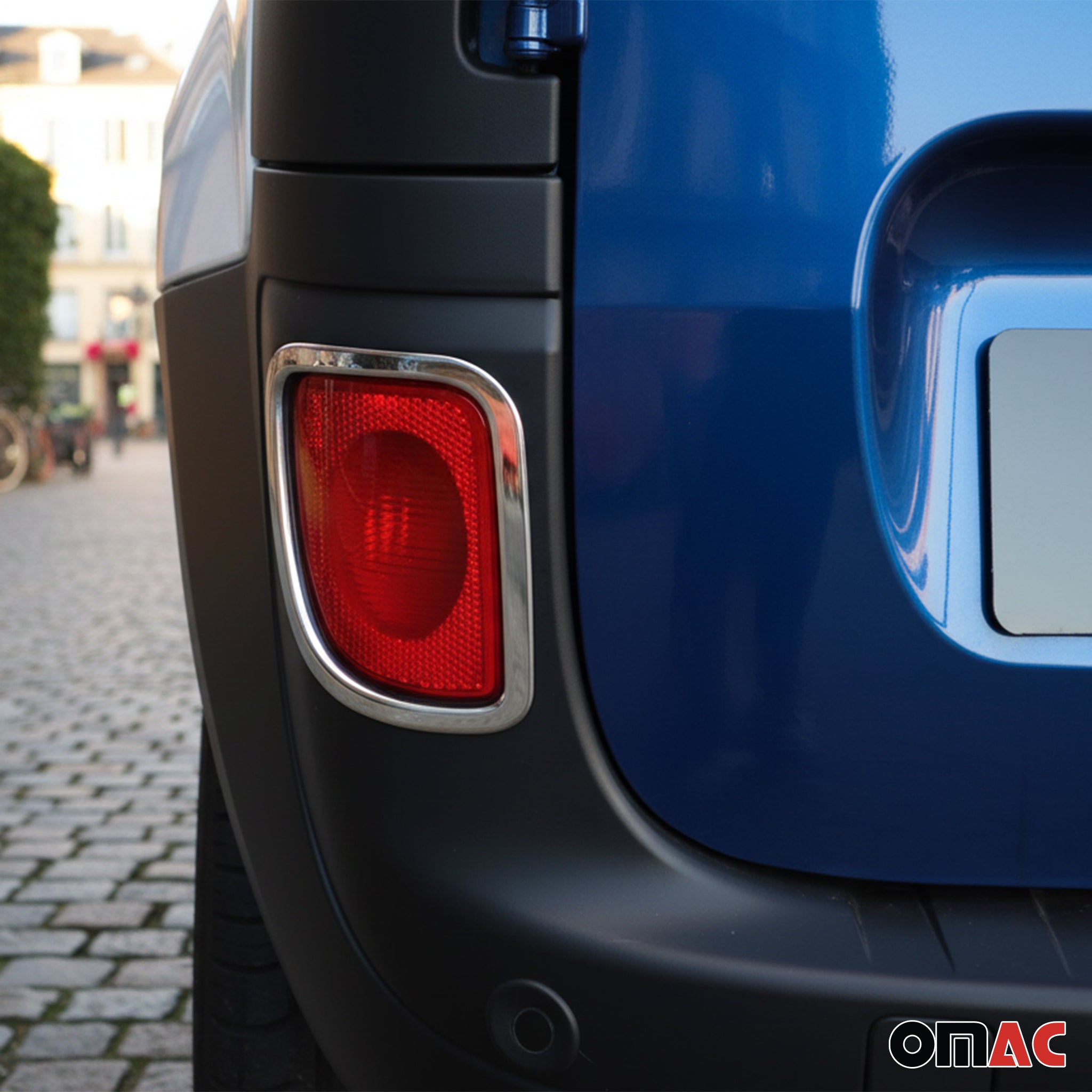 Reflektor Blenden Reflektorleiste für Mercedes Citan 2012-2021 Edelstahl Chrom