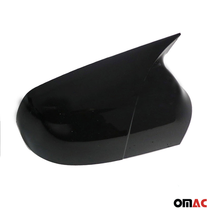 Spiegelkappen für Ford Focus C-MAX Focus mk2 Mondeo mk3 ABS Schwarz Glanz