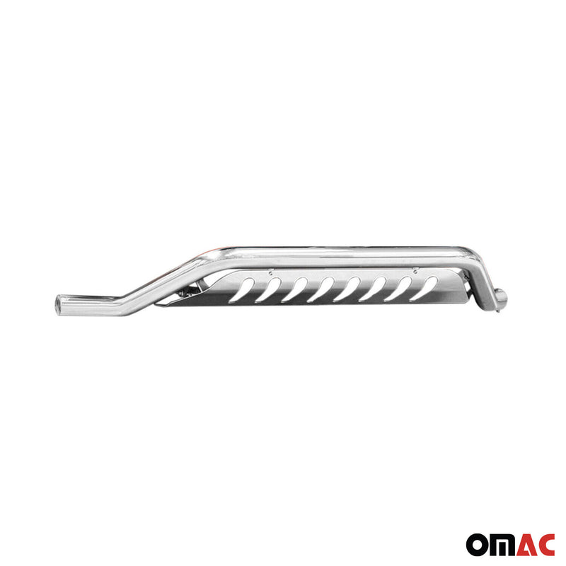 Frontbügel Frontschutzbügel für Suzuki SX4 2006-2013 mit ABE Edelstahl Silber