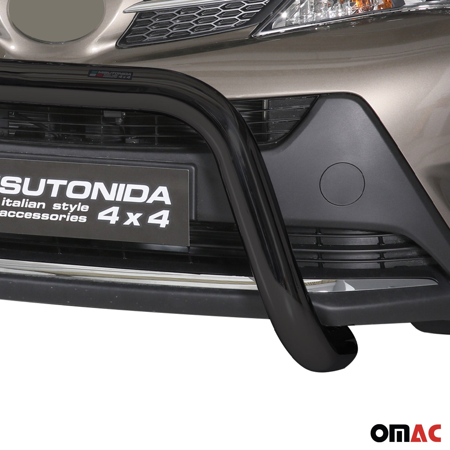 Frontbügel Frontschutzbügel für Toyota RAV4 XA40 2013-2015 ø76mm Stahl Schwarz