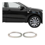 Blinkerrahmen Signalblende Blinker für Nissan Qashqai 2007-2013 Edelstahl Chrom