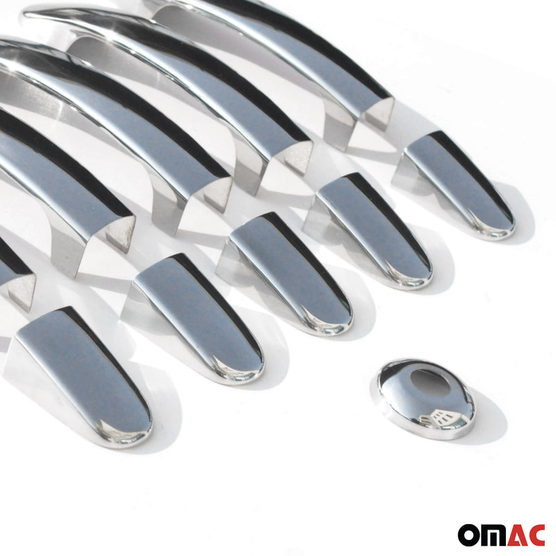 Türgriff Blende Türgriffkappen für Ford Transit 2014-2025 5-Tür Edelstahl 11x