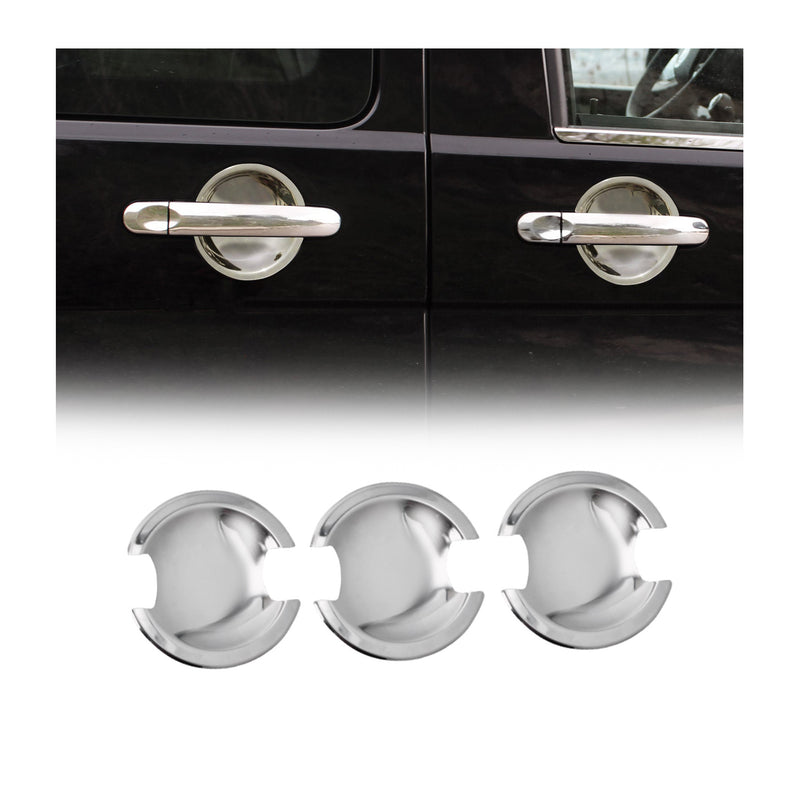 Türgriffschalen Türgriffmulden für VW T6 T6.1 Transporter 2015-24 3tür Chrom 3x