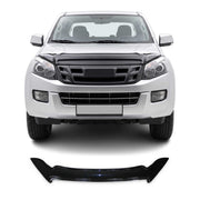Motorhaube Deflektor Steinschlagschutz für Isuzu D-Max II 2012-2019 Schwarz