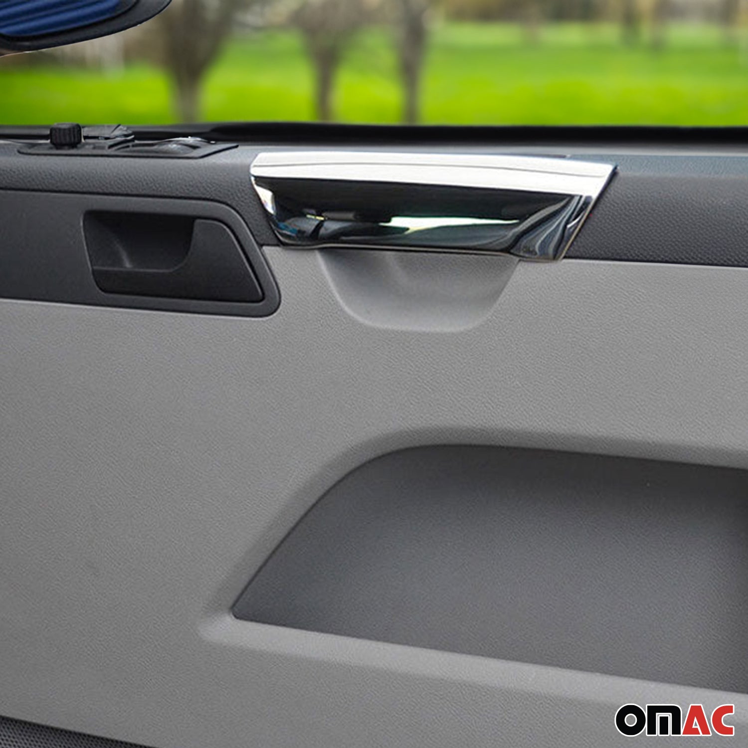 Innen Türgriff Blende Chrom für VW T5 2003-2015 Edelstahl Chrom 2x