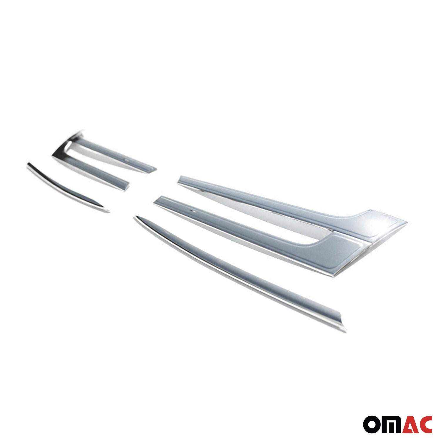 Kühlergrill Grillleisten für VW Multivan T5 2009-2015 Edelstahl Satz Chrom 4x