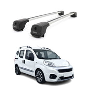 Dachträger Grundträger für Fiat Fiorino / Qubo 2008-2024 Aluminium 75kg Grau 2x