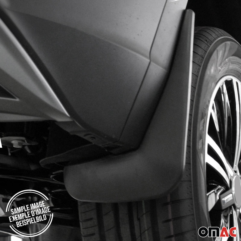 Schmutzfänger Kotflügel für Peugeot 2008 2013-2019 Hinten Kunststoff Schwarz 2x