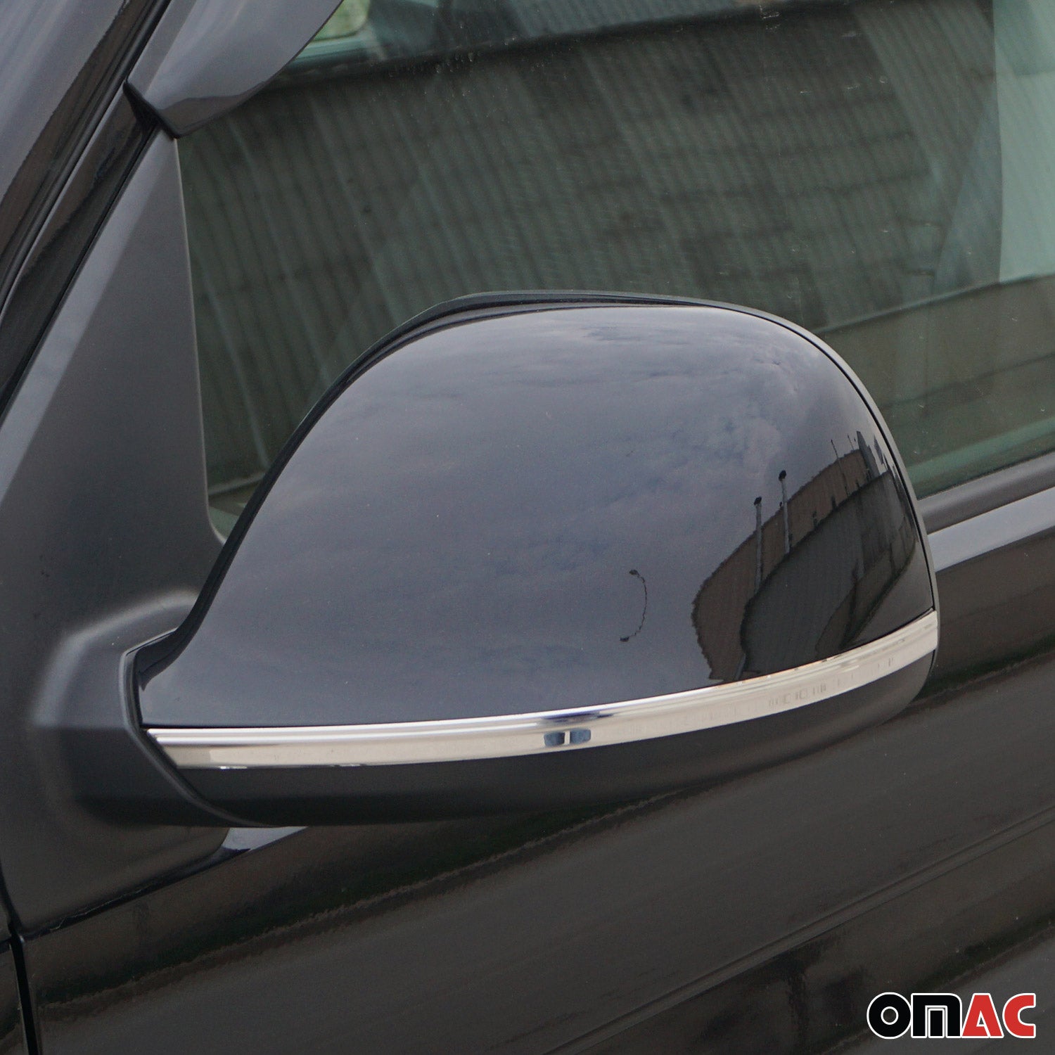 Spiegelkappen Leiste für VW Caddy 2015-2020 Edelstahl Chrom 4tlg