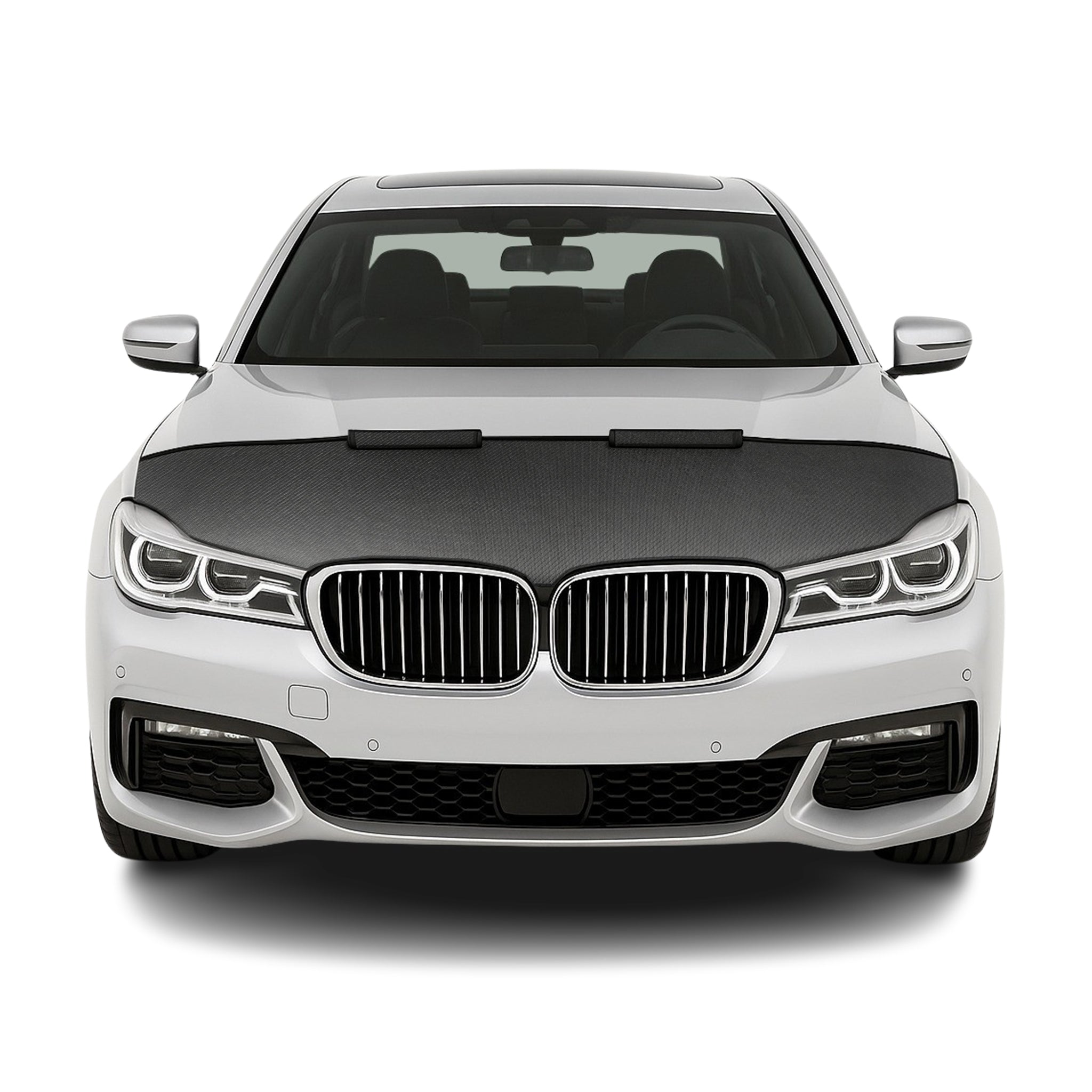 Haubenbra Steinschlagschutz Bonnet Bra für BMW 7er G11 G12 2015-24 Carbon Halb