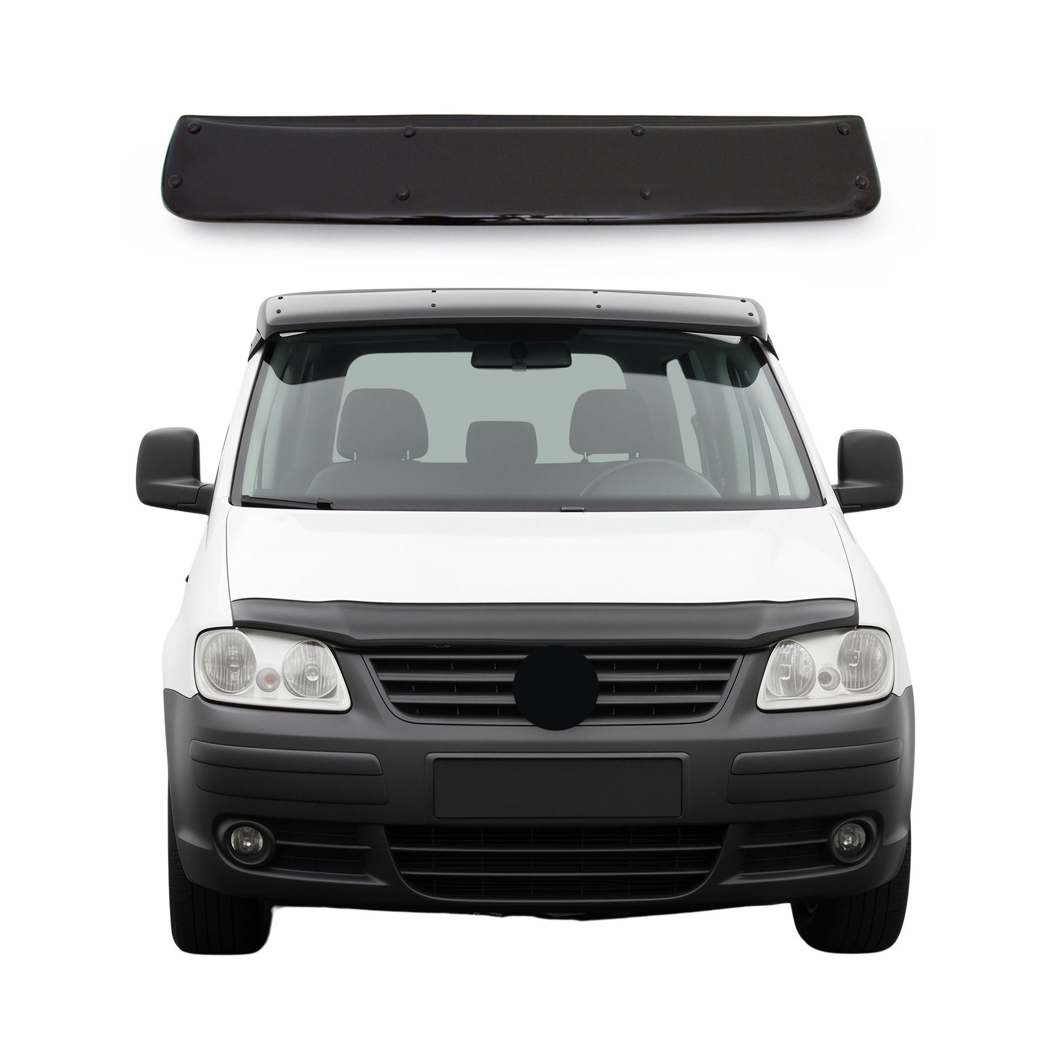 Sonnenblende äußeren Außensonnenblende für VW Caddy 2003-2020 Acryl