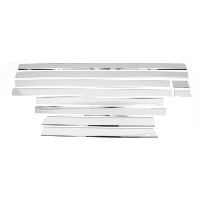 Seitentürleiste Türschutz für Mercedes Sprinter W906 2006-2018 L4 Langer Chrom