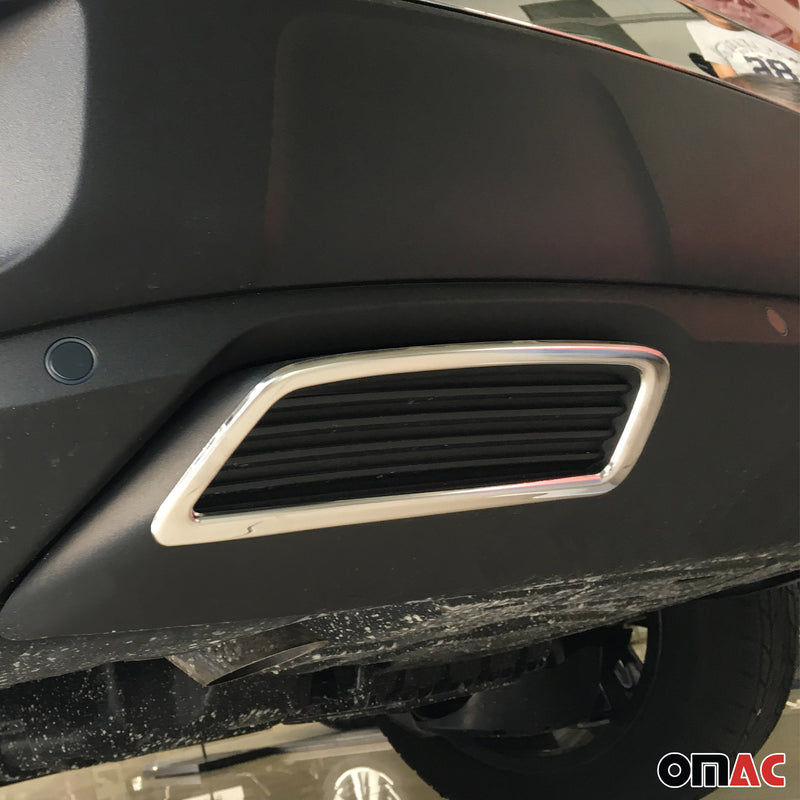 Heckklappe Kofferraumleiste Auspuffrahmen für Peugeot 3008 2016-2024 Chrom Satz