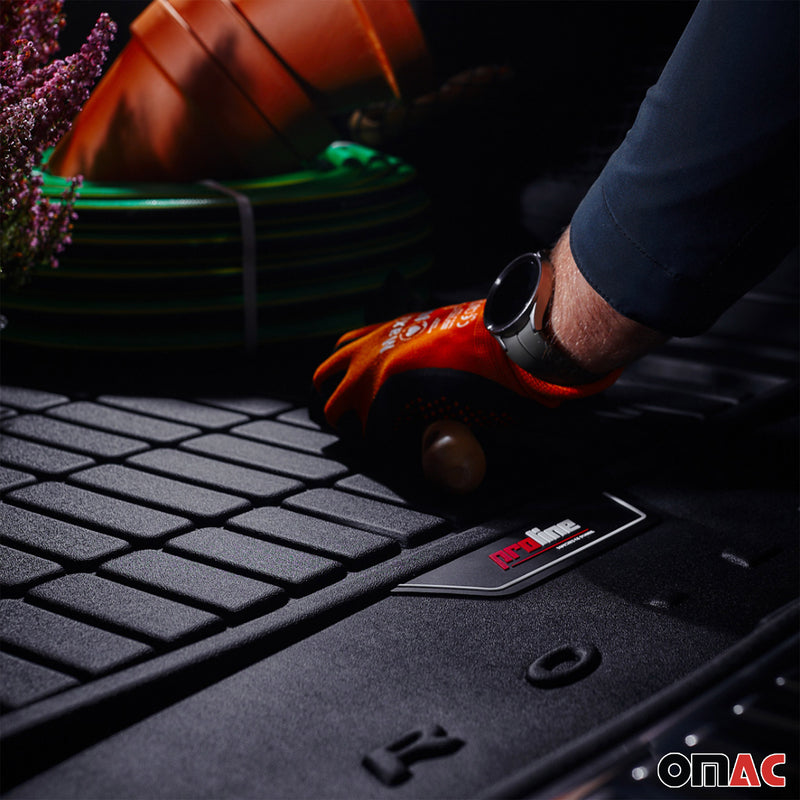 OMAC Gummi Kofferraumwanne für Hyundai Kona 2017-2023 TPE Laderaumwanne Schwarz