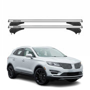 Menabo Dachträger Grundtäger für Lincoln MK-C 2015-2019 Aluminium Silber 2 tlg